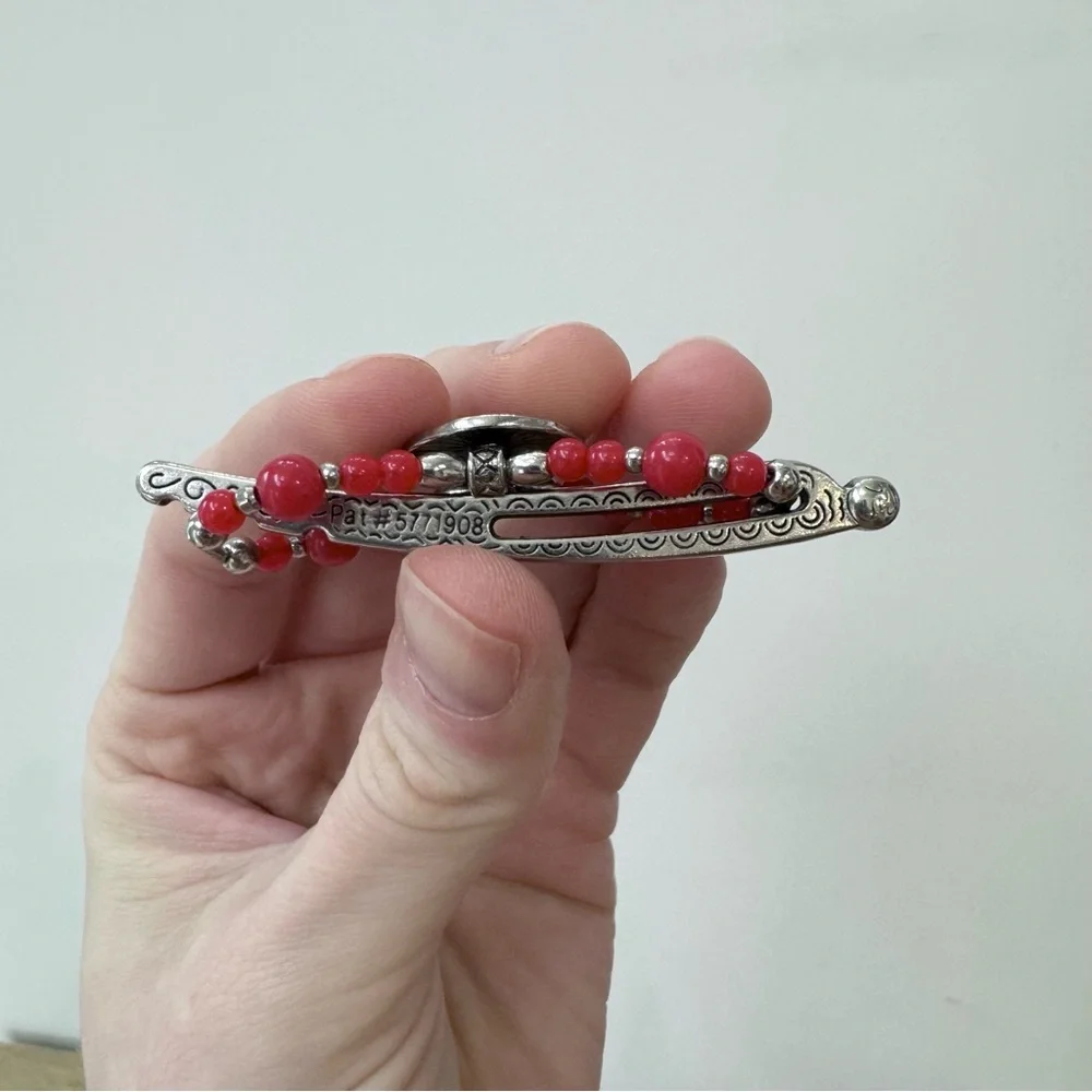 Lilla Rose Flexi Clip Red Football XS